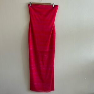 Revolve h:ours Rios Maxi Dress in Strawberry Tie Dye